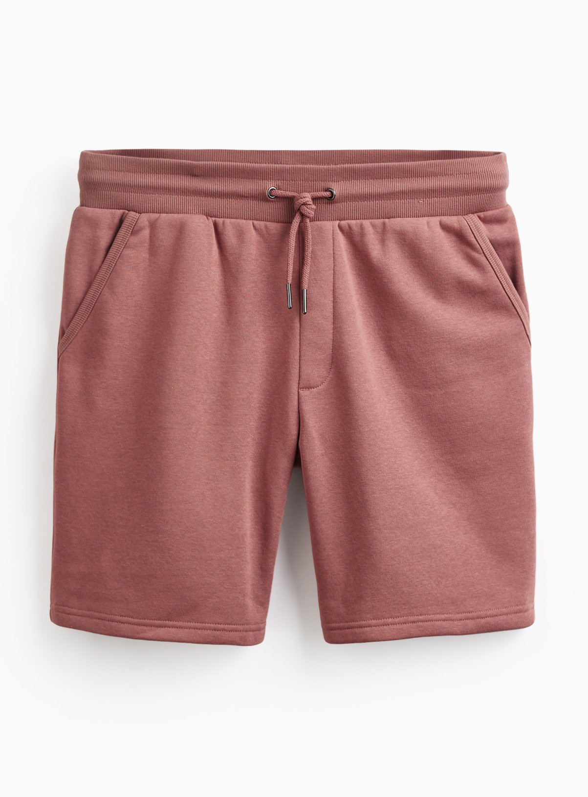 Dark Pink Heavyweight Jersey Shorts S - Image 3 thumbnail